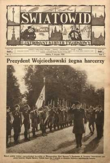 Światowid : Ilustrowany kuryer tygodniowy, 1924, R. 1, nr 1