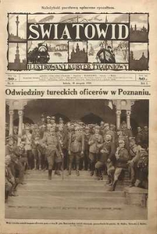 Światowid : Ilustrowany kuryer tygodniowy, 1924, R. 1, nr 4