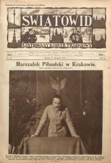 Światowid : Ilustrowany kuryer tygodniowy, 1924, R. 1, nr 16