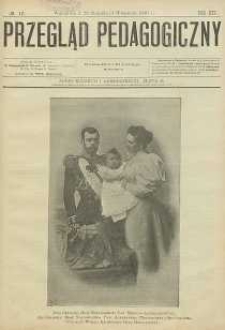 Przegląd Pedagogiczny, 1897, R. 16, nr 17
