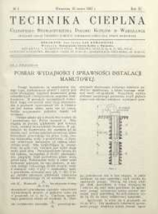 Technika cieplna, 1933, R. 11, nr 3