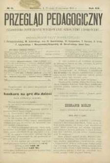 Przegląd Pedagogiczny, 1900, R. 19, nr 11