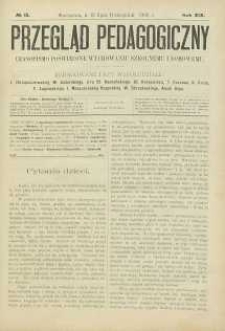 Przegląd Pedagogiczny, 1900, R. 19, nr 15