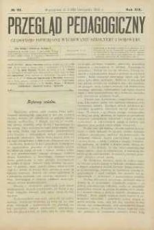 Przegląd Pedagogiczny, 1900, R. 19, nr 22