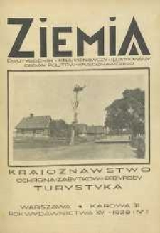 Ziemia, 1929, R. 14, nr 7