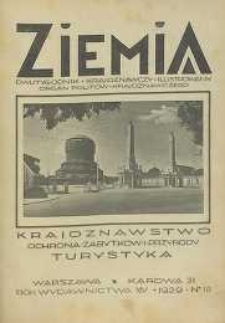 Ziemia, 1929, R. 14, nr 10