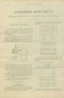 Ogródek dziecięcy : Artykuły Wychowawcze – Pogadanki – Gry – Praca Ręczna, 1901, R. 20, nr 5
