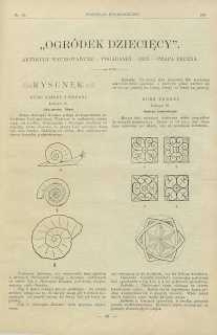 Ogródek dziecięcy : Artykuły Wychowawcze – Pogadanki – Gry – Praca Ręczna, 1901, R. 20, nr 18