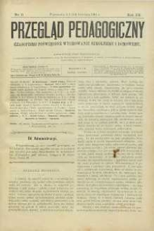 Przegląd Pedagogiczny, 1901, R. 20, nr 8