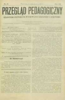 Przegląd Pedagogiczny, 1901, R. 20, nr 12
