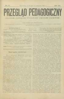 Przegląd Pedagogiczny, 1901, R. 20, nr 15