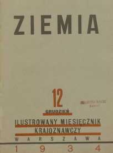 Ziemia, 1934, R. 24, nr 12