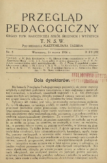Przegląd Pedagogiczny, 1936, R. 55, nr 5