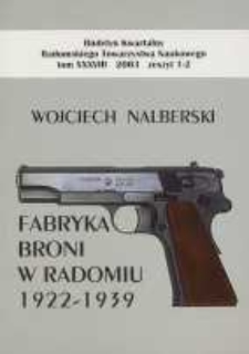 Biuletyn Kwartalny Radomskiego Towarzystwa Naukowego, 2003, T. 38, z. 1-2