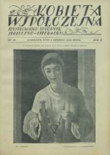 Kobieta współczesna : Ilustrowany tygodnik społeczno-literacki, 1928, R. 2, nr 49