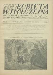 Kobieta współczesna : Ilustrowany tygodnik społeczno-literacki, 1928, R. 2, nr 51