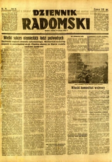 Dziennik Radomski, 1942, R. 3, nr 61
