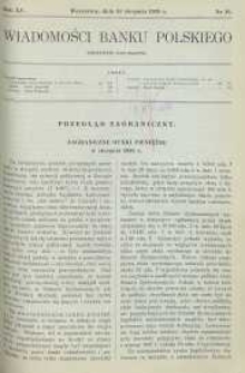 Wiadomości Banku Polskiego, 1938, R. 15, nr 16