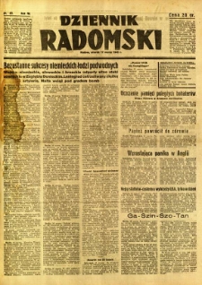 Dziennik Radomski, 1942, R. 3, nr 63