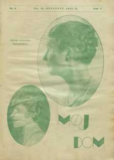 Mój Dom, 1931, R. 5, nr 4