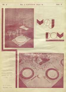 Mój Dom, 1931, R. 5, nr 5