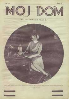 Mój Dom, 1931, R. 5, nr 8