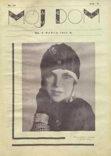 Mój Dom, 1931, R. 5, nr 10