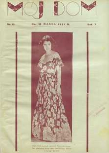 Mój Dom, 1931, R. 5, nr 13