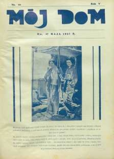 Mój Dom, 1931, R. 5, nr 20
