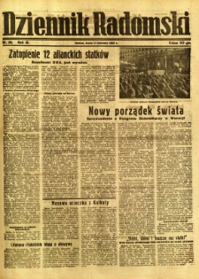 Dziennik Radomski, 1942, R. 3, nr 86