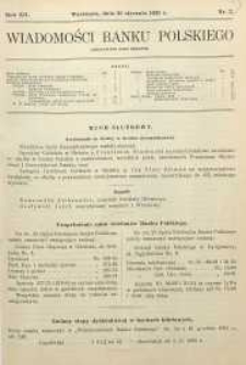 Wiadomości Banku Polskiego, 1935, R. 12, nr 2