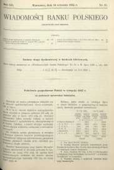 Wiadomości Banku Polskiego, 1935, R. 12, nr 17
