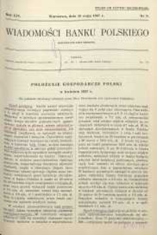 Wiadomości Banku Polskiego, 1937, R. 14, nr 9