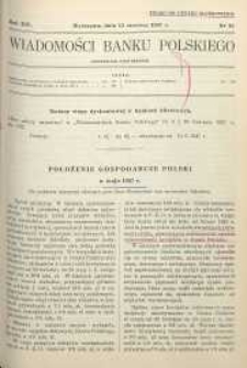 Wiadomości Banku Polskiego, 1937, R. 14, nr 11