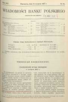 Wiadomości Banku Polskiego, 1937, R. 14, nr 16