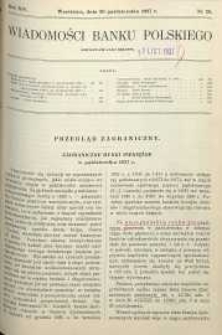 Wiadomości Banku Polskiego, 1937, R. 14, nr 20