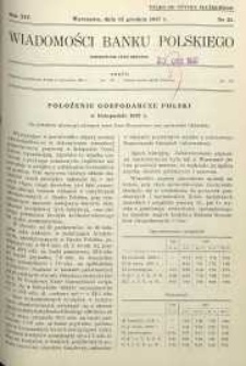 Wiadomości Banku Polskiego, 1937, R. 14, nr 23