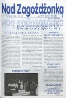 Nad Zagożdżonką, 1997, nr 4