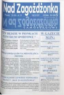 Nad Zagożdżonką, 1997, nr 18