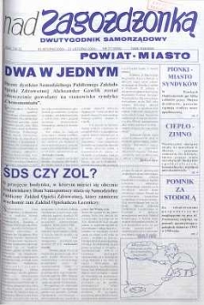 Nad Zagożdżonką, 2000, nr 21