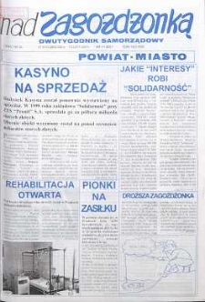 Nad Zagożdżonką, 2001, nr 1