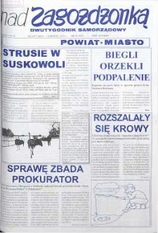 Nad Zagożdżonką, 2001, nr 3