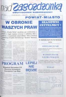 Nad Zagożdżonką, 2001, nr 7