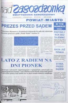 Nad Zagożdżonką, 2001, nr 14