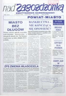 Nad Zagożdżonką, 2002, nr 11
