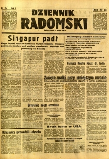 Dziennik Radomski, 1942, R. 3, nr 36