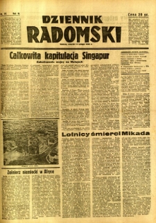 Dziennik Radomski, 1942, R. 3, nr 39