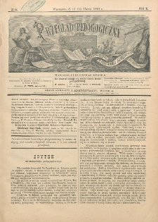 Przegląd Pedagogiczny, 1891, R. 10, nr 6