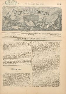 Przegląd Pedagogiczny, 1891, R. 10, nr 11