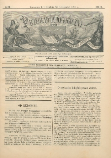 Przegląd Pedagogiczny, 1891, R. 10, nr 23